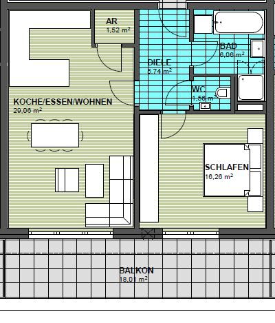 Grundrissplan Top 05-Europastraße 61, 4020 Linz